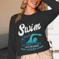 Swim Coach Swimming Lesson Sport Professional Instructor Unisex Long Sleeve T-Shirt Swim Coach Swimming Lesson Sport Professional Instructor Unisex Long Sleeve T-Shirt