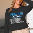 Swim Dad Definition Swimming Dad Of A Swimmer Father Unisex Long Sleeve T-Shirt Swim Dad Definition Swimming Dad Of A Swimmer Father Unisex Long Sleeve T-Shirt
