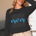 Swim Mom For Mothers Swimming Unisex Long Sleeve T-Shirt Swim Mom For Mothers Swimming Unisex Long Sleeve T-Shirt