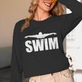 Swim Sports Swimming Water Athletic Swimmer Unisex Long Sleeve T-Shirt