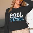 Swimming Swimmer Swim Pool Patrol Coach Dad Unisex Long Sleeve T-Shirt Swimming Swimmer Swim Pool Patrol Coach Dad Unisex Long Sleeve T-Shirt