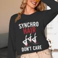 Synchronized Swimming Art For Men Women Synchronized Swim Unisex Long Sleeve T-Shirt Synchronized Swimming Art For Men Women Synchronized Swim Unisex Long Sleeve T-Shirt