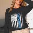 USA Flag Swimming Swim American Swimmer Unisex Long Sleeve T-Shirt USA Flag Swimming Swim American Swimmer Unisex Long Sleeve T-Shirt
