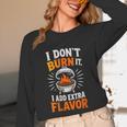 Women's Backyard Pitmaster Father BBQ Dad Griller Unisex Long Sleeve T-Shirt