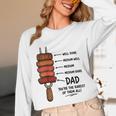 Steak BBQ Dad You'Re The Rarest Of Them All Fathers Day Raglan Baseball Tee Unisex Long Sleeve T-Shirt