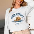 Women's Golden Retriever Swimming Unisex Long Sleeve T-Shirt Women's Golden Retriever Swimming Unisex Long Sleeve T-Shirt