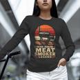BBQ Dad Father Husband Meat Smoker Legend Unisex Long Sleeve T-Shirt