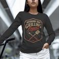 BBQ Dad Husband Dad Grilling Legend Unisex Long Sleeve T-Shirt