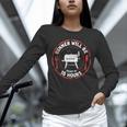 Bbq Dad Meat Smoker Dinner Will Be Ready In 18 Hours Unisex Long Sleeve T-Shirt