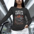 BBQ Dad Smoking Meat Smoker Barbecue Smoker Unisex Long Sleeve T-Shirt