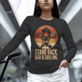 BBQ Dad Stand Back Dad Is Grilling Unisex Long Sleeve T-Shirt BBQ Dad Stand Back Dad Is Grilling Unisex Long Sleeve T-Shirt