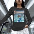 Competitive Swim Team Funny Kitty Cat Swimming Unisex Long Sleeve T-Shirt Competitive Swim Team Funny Kitty Cat Swimming Unisex Long Sleeve T-Shirt