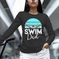 Dad Father School Swimming Meet Swimmer Swimmer Unisex Long Sleeve T-Shirt Dad Father School Swimming Meet Swimmer Swimmer Unisex Long Sleeve T-Shirt