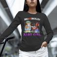Even A Dad Can Still Be A Baby Girl BBQ Dad Cat Grilling Unisex Long Sleeve T-Shirt