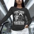I'm Just A Drinker With A Smoking Problem Grilling BBQ Dad Unisex Long Sleeve T-Shirt
