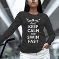 Keep Calm And Swim Fast Butterfly Swimming T-Shirt Unisex Long Sleeve T-Shirt Keep Calm And Swim Fast Butterfly Swimming T-Shirt Unisex Long Sleeve T-Shirt