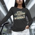 Masters Swimmer Still Swimming Competing Winning Adult Unisex Long Sleeve T-Shirt Masters Swimmer Still Swimming Competing Winning Adult Unisex Long Sleeve T-Shirt