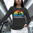 I Pee In Pools Swimmer Swimming Coach Player Graphic Unisex Long Sleeve T-Shirt I Pee In Pools Swimmer Swimming Coach Player Graphic Unisex Long Sleeve T-Shirt