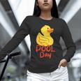 Pool Swimming Day Unisex Long Sleeve T-Shirt Pool Swimming Day Unisex Long Sleeve T-Shirt