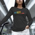 Retro Swimming Evolution For Swimmers Summer Water Lovers Unisex Long Sleeve T-Shirt Retro Swimming Evolution For Swimmers Summer Water Lovers Unisex Long Sleeve T-Shirt