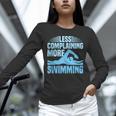 Swim Coach Swim Training Swimming Sport Unisex Long Sleeve T-Shirt Swim Coach Swim Training Swimming Sport Unisex Long Sleeve T-Shirt