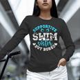 Swim Sister Supportive Swimming Sister Of A Swimmer Sis Unisex Long Sleeve T-Shirt Swim Sister Supportive Swimming Sister Of A Swimmer Sis Unisex Long Sleeve T-Shirt