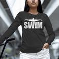 Swim Sports Swimming Water Athletic Swimmer Unisex Long Sleeve T-Shirt