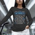 Swimmers Facts Swimming Swim Coach Men Women Graphic Small Unisex Long Sleeve T-Shirt