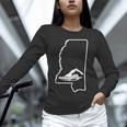 Swimming Apparel Mississippi Swimmer Training Unisex Long Sleeve T-Shirt Swimming Apparel Mississippi Swimmer Training Unisex Long Sleeve T-Shirt