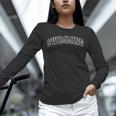Swimming Athletic Lettering Swimmer Coach Unisex Long Sleeve T-Shirt Swimming Athletic Lettering Swimmer Coach Unisex Long Sleeve T-Shirt
