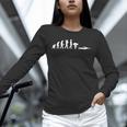 Swimming Evolution For Swimmers Unisex Long Sleeve T-Shirt Swimming Evolution For Swimmers Unisex Long Sleeve T-Shirt