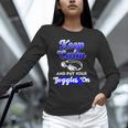 Swimming Goggles Saying Swim Team Gear Unisex Long Sleeve T-Shirt