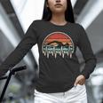Swimming Heartbeat Retro Swim Swimmer Men Women Unisex Long Sleeve T-Shirt Swimming Heartbeat Retro Swim Swimmer Men Women Unisex Long Sleeve T-Shirt