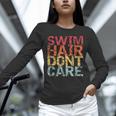 Swimming Pool Diving Sport Swimmer Swim Hair Dont Care Unisex Long Sleeve T-Shirt Swimming Pool Diving Sport Swimmer Swim Hair Dont Care Unisex Long Sleeve T-Shirt