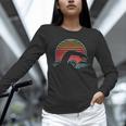 Swimming Retro Vintage 80s Style Swimmer Unisex Long Sleeve T-Shirt Swimming Retro Vintage 80s Style Swimmer Unisex Long Sleeve T-Shirt