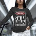 Swimming Swimmer DANGER Swim Mom Unisex Long Sleeve T-Shirt Swimming Swimmer DANGER Swim Mom Unisex Long Sleeve T-Shirt