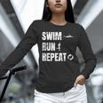 Swimrun Endurance Sports Swimming Running Swim Run Unisex Long Sleeve T-Shirt