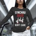 Synchronized Swimming Art For Men Women Synchronized Swim Unisex Long Sleeve T-Shirt Synchronized Swimming Art For Men Women Synchronized Swim Unisex Long Sleeve T-Shirt