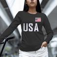 USA Flag Swim Swimming Sport Practice Equipment Men Women Unisex Long Sleeve T-Shirt USA Flag Swim Swimming Sport Practice Equipment Men Women Unisex Long Sleeve T-Shirt