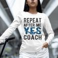 Repeat Yes Swim Coach Swimming Coach Unisex Long Sleeve T-Shirt Repeat Yes Swim Coach Swimming Coach Unisex Long Sleeve T-Shirt