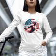 Swimming United States Apparel American Flag Swimming Unisex Long Sleeve T-Shirt Swimming United States Apparel American Flag Swimming Unisex Long Sleeve T-Shirt