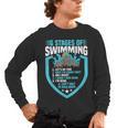 6 Stages Of Swimming Joke Sports Athlete Pool Swimmer Men's Long Sleeve T-Shirt, trending gift 6 Stages Of Swimming Joke Sports Athlete Pool Swimmer Men's Long Sleeve T-Shirt, trending gift