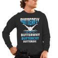 Butterfly Butterwhy Buttercry Swimming Swimmer Men's Long Sleeve T-Shirt, trending gift Butterfly Butterwhy Buttercry Swimming Swimmer Men's Long Sleeve T-Shirt, trending gift