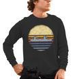 Canoe Canoeing Vintage Sunset Men's Long Sleeve T-Shirt, trending gift
