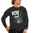 Drum Kit Drummer 81 Years 81st Birthday Men Women Men's Long Sleeve T-Shirt, trending gift Drum Kit Drummer 81 Years 81st Birthday Men Women Men's Long Sleeve T-Shirt, trending gift