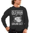 Drummer Drum Kit Vintage Drummer Men's Long Sleeve T-Shirt, trending gift Drummer Drum Kit Vintage Drummer Men's Long Sleeve T-Shirt, trending gift