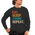 Eat Sleep Swim Repeat Pool Swimmer Water Polo Swimming Men's Long Sleeve T-Shirt, trending gift Eat Sleep Swim Repeat Pool Swimmer Water Polo Swimming Men's Long Sleeve T-Shirt, trending gift
