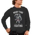 Elephant Muay Thai Kickboxing And Elephant Thai Boxing Men's Long Sleeve T-Shirt, trending gift Elephant Muay Thai Kickboxing And Elephant Thai Boxing Men's Long Sleeve T-Shirt, trending gift