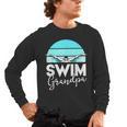 Grandpa Papa Swimming Meet Swimmer Swim Team Shirt Men's Long Sleeve T-Shirt, trending gift Grandpa Papa Swimming Meet Swimmer Swim Team Shirt Men's Long Sleeve T-Shirt, trending gift