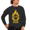Grill Legend King Of The Backyard BBQ Dad Humor Chef Men's Long Sleeve T-Shirt, trending gift